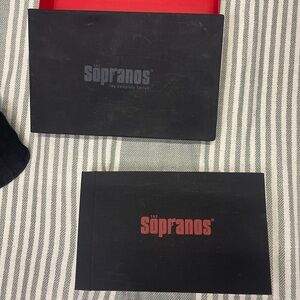 The Sopranos Complete Series DVD Set‎ - Black and Red